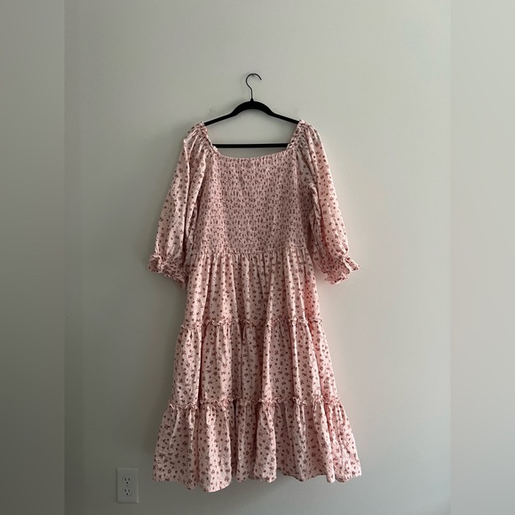 Ivy City Co. MADELINE DRESS IN PINK Size 1X - Picture 5 of 6